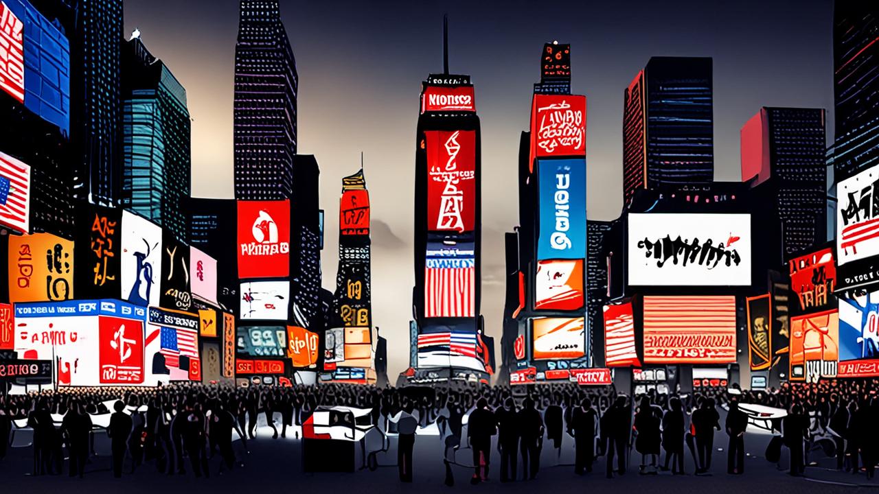 A Logo for America của Alfredo Jaar: Biểu tượng Times Square