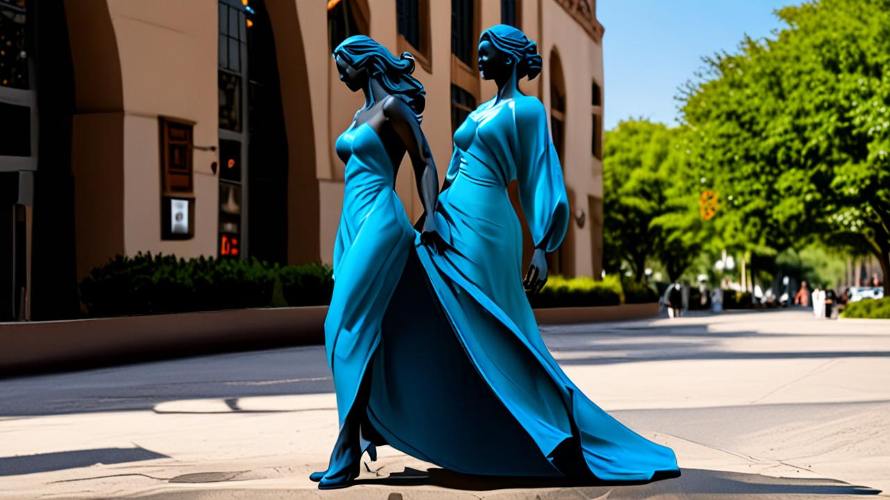 Tschabalala Self: Biểu tượng Lady in Blue tại Trafalgar